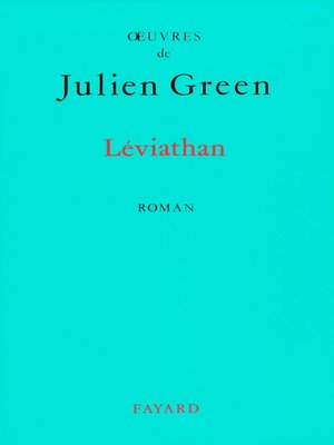 cover image of Léviathan